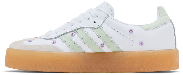 adidas Wmns Sambae Cloud White Linen Green Gum