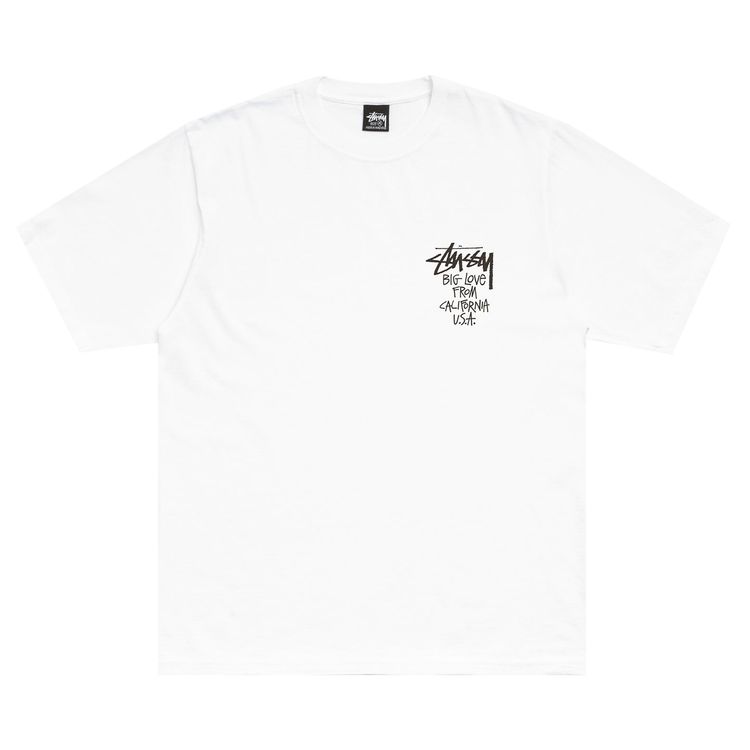 Stussy Big Love Tee White