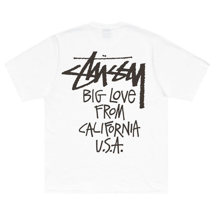 Stussy Big Love Tee White