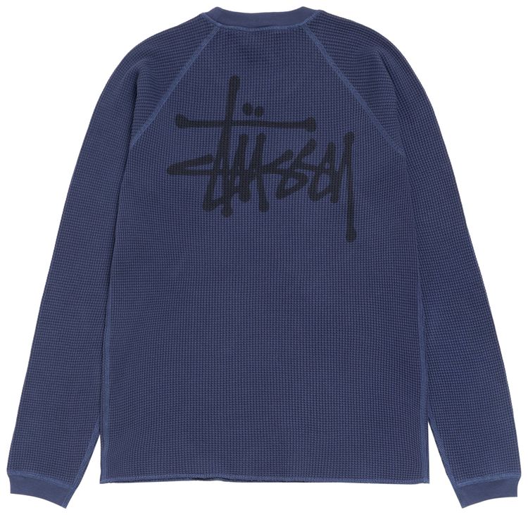 Stussy Basic StuSsy Thermal Navy