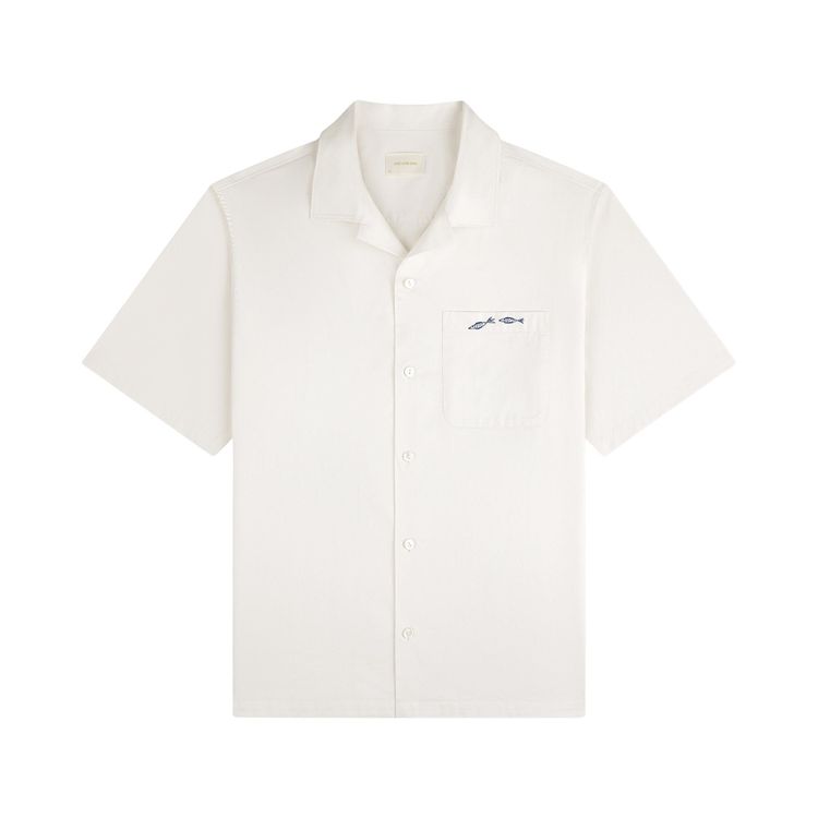 Aime Leon Dore Fassianos Rendez Vous Camp Shirt Coconut Milk