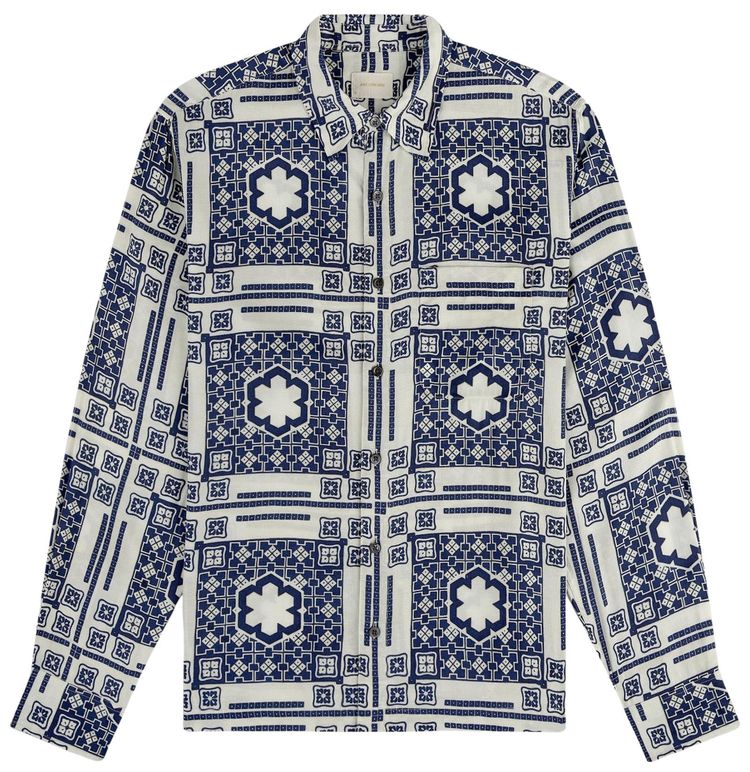 Aime Leon Dore Mosaic Button Down Shirt Multi