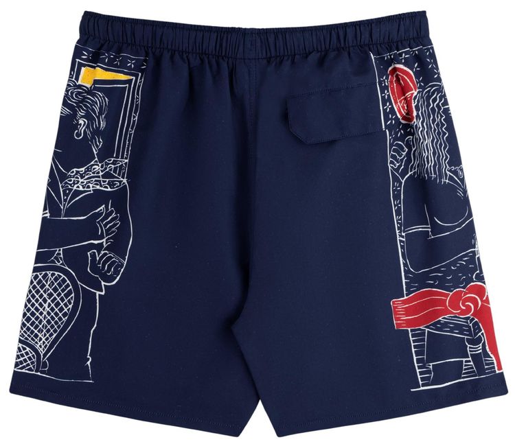 Aime Leon Dore Fassianos Nocturnal Love Swim Short Navy Multi