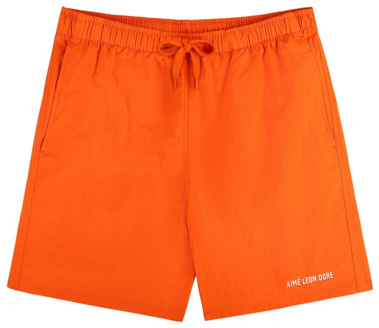 Aime Leon Dore Logo Swim Short Orangeade