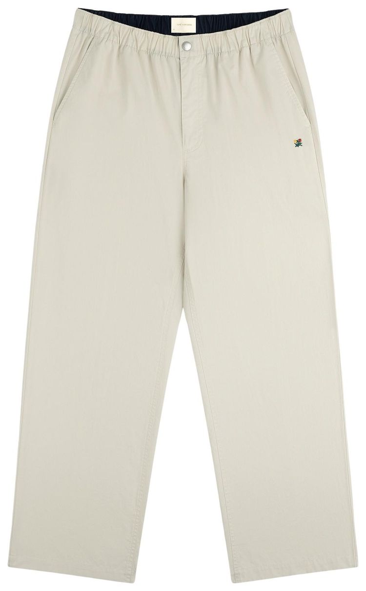 Aime Leon Dore Washed Cotton Windbreaker Pant Silver Birch
