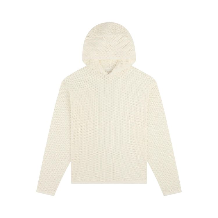 Aime Leon Dore Open Mesh Hoodie Coconut Milk