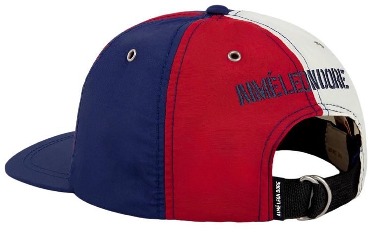 Aime Leon Dore Nylon Deck Hat Barbados CherryNavy Peony