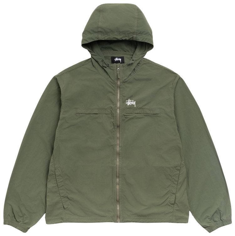 Stussy Lightweight Hooded Jacket Olive