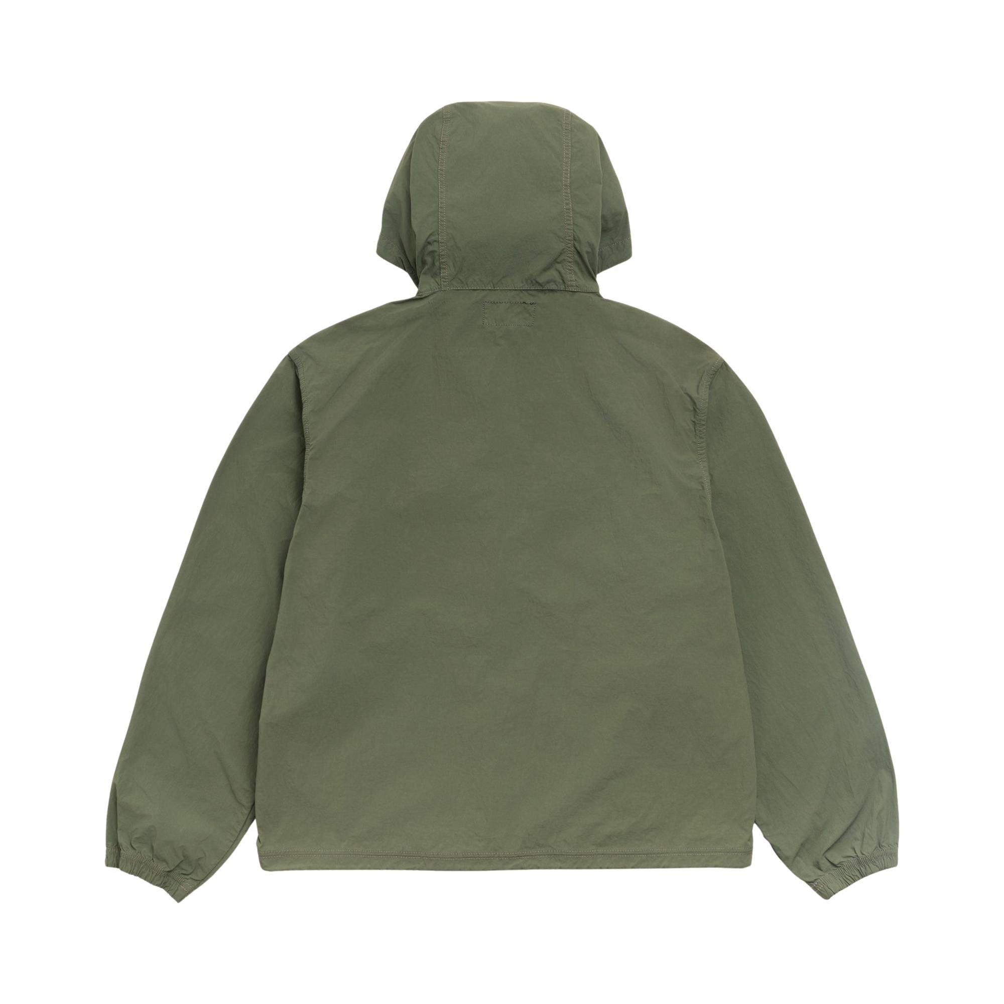 Buy Stussy Lightweight Hooded Jacket 'Olive' - 115900 OLIV | GOAT