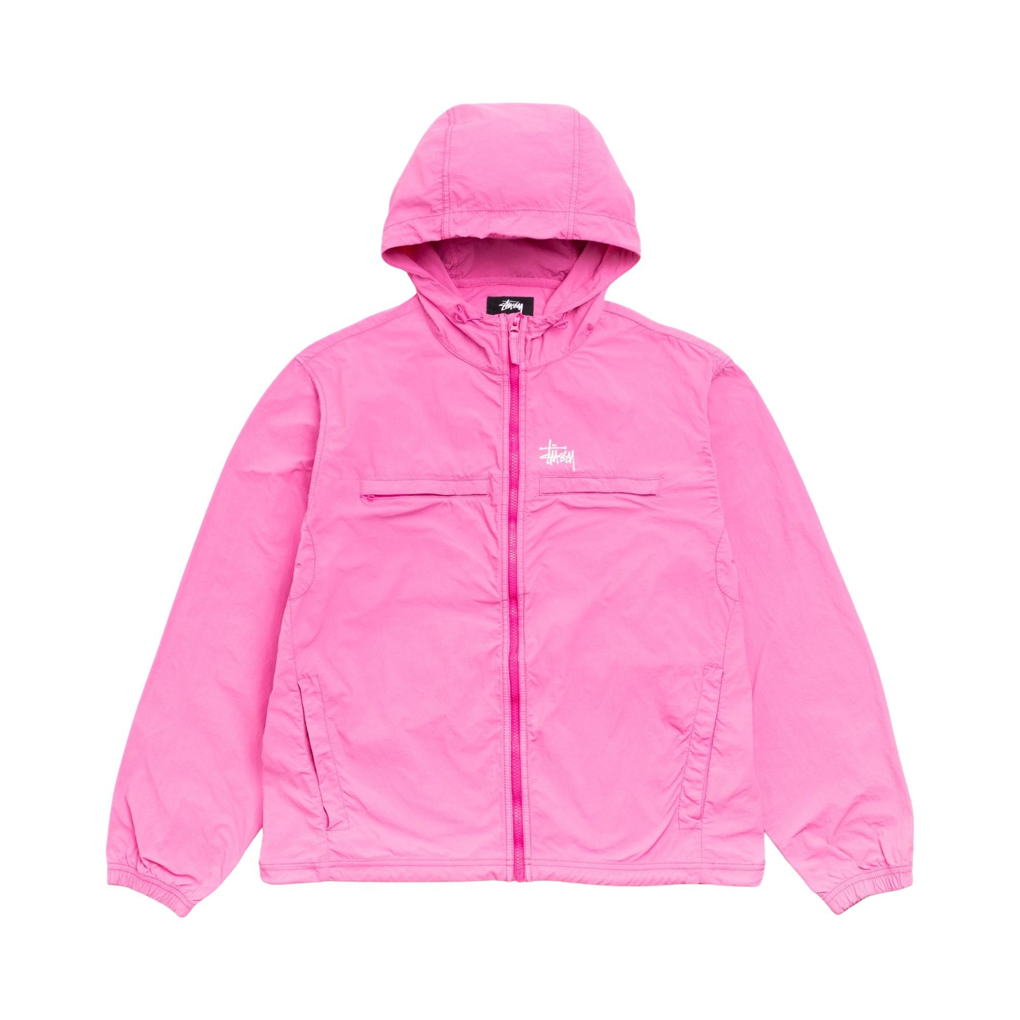 Buy Stussy Lightweight Hooded Jacket 'Pink' - 115900 PINK | GOAT