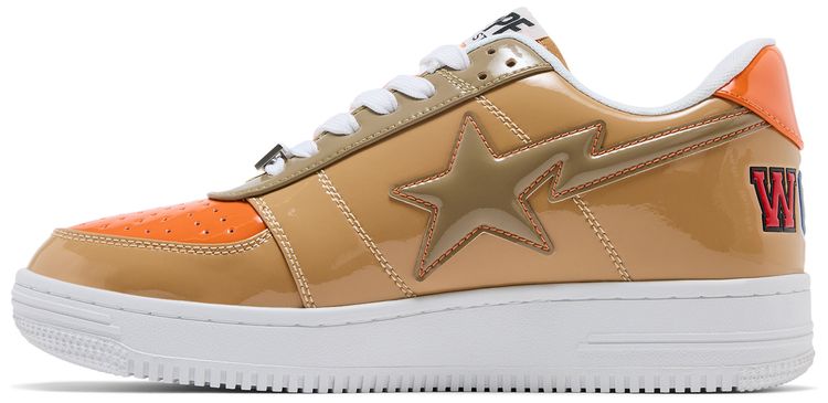 Bapesta Low M1 Mad Shark   Beige