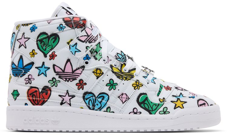 Jeremy Scott x adidas Forum 84 High Monogram