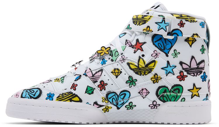 Jeremy Scott x adidas Forum 84 High Monogram