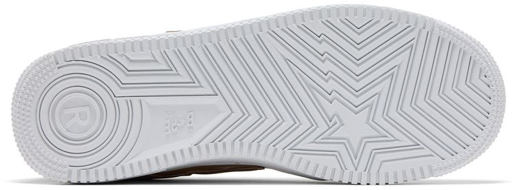 Bapesta Low M1 Mad Shark   Beige