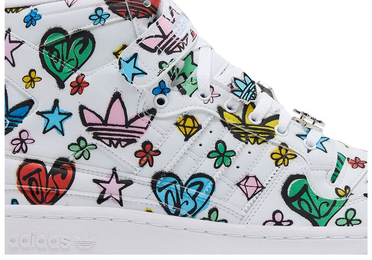 Jeremy Scott x adidas Forum 84 High Monogram