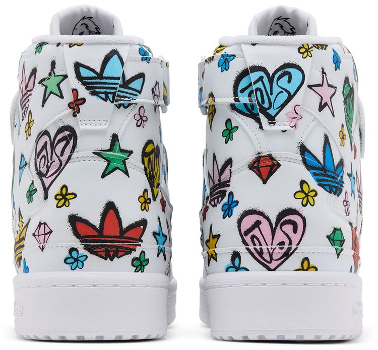 Jeremy Scott x adidas Forum 84 High Monogram