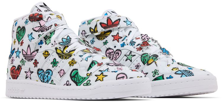 Jeremy Scott x adidas Forum 84 High Monogram