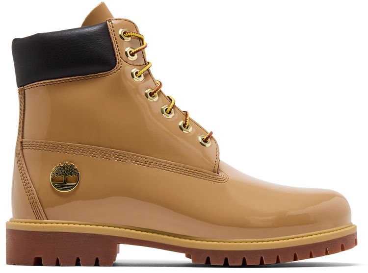 Timberland 6 Inch Premium Waterproof Boot Patent Wheat