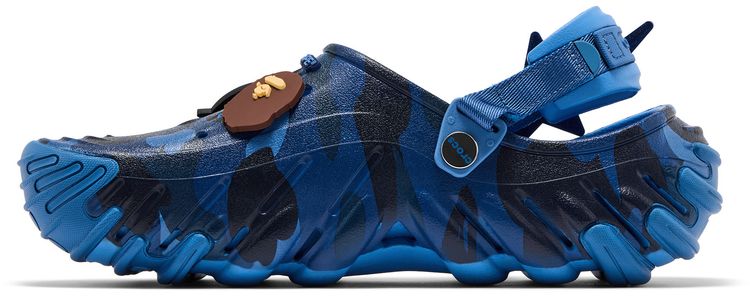 BAPE x Crocs Echo RO Clog Blue Camo