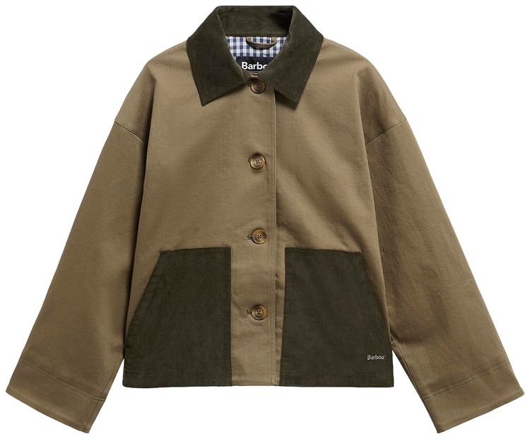 Barbour Cloverdale Casual Jacket Dusky Green