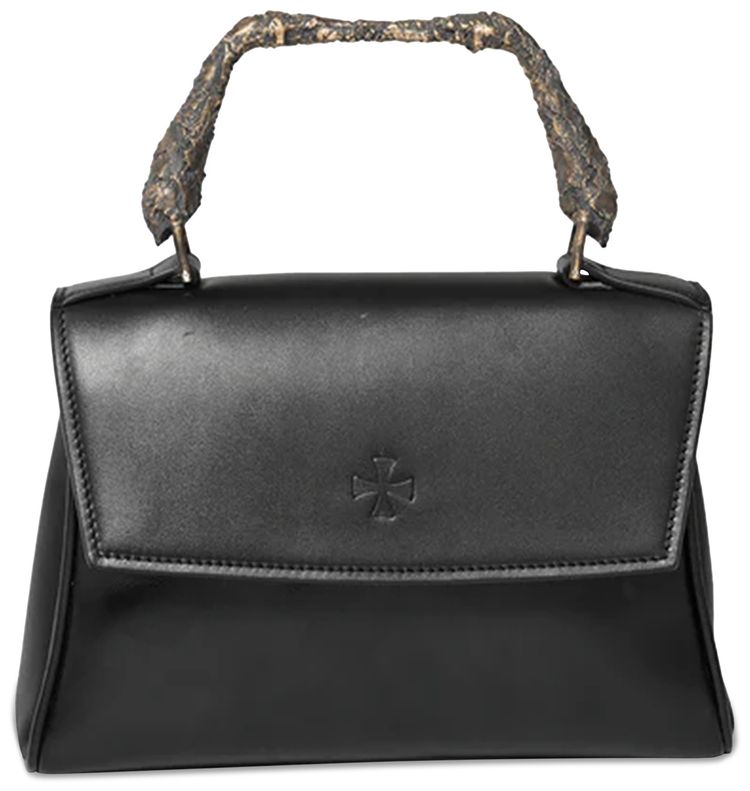 Enfants Riches Deprimes La Crane De Mort Handle Bag Black