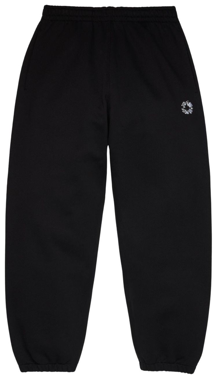 Denim Tears Gel Wreath Sweatpant Black