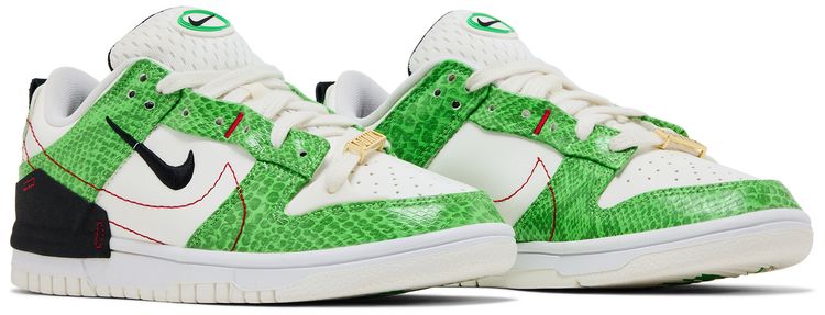 Nike Wmns Dunk Low Disrupt 2 Green Snakeskin