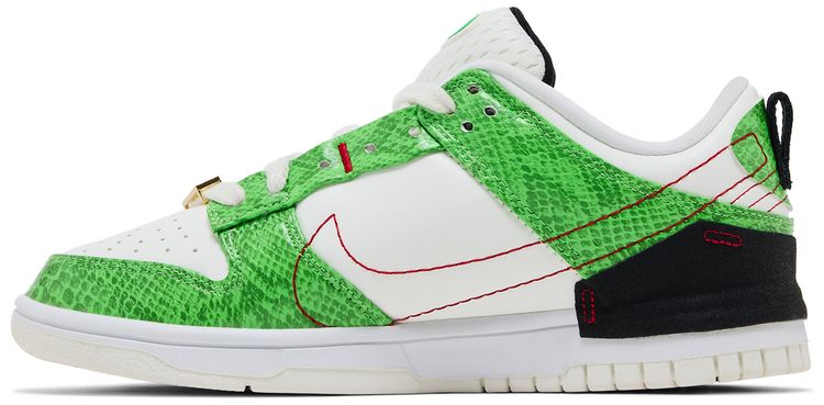 Nike Wmns Dunk Low Disrupt 2 Green Snakeskin