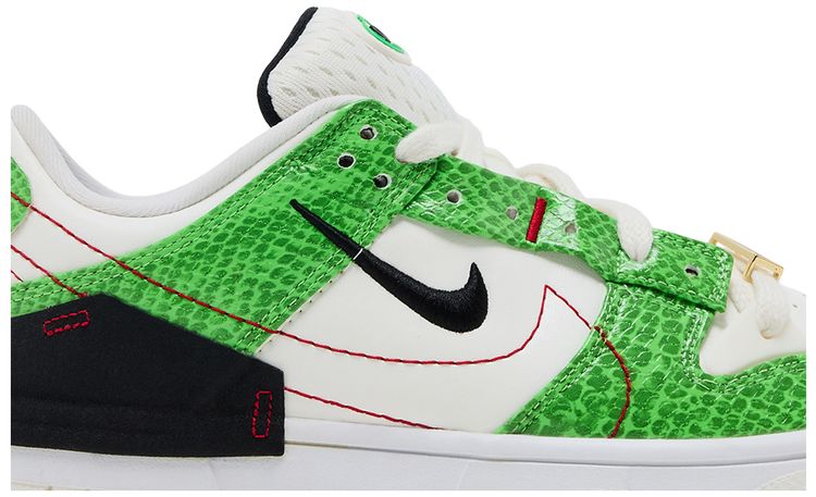Nike Wmns Dunk Low Disrupt 2 Green Snakeskin