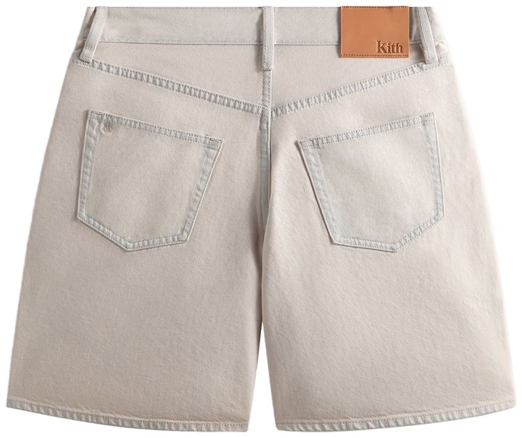 Kith Midweight Denim Lewis Short Washed Pastel