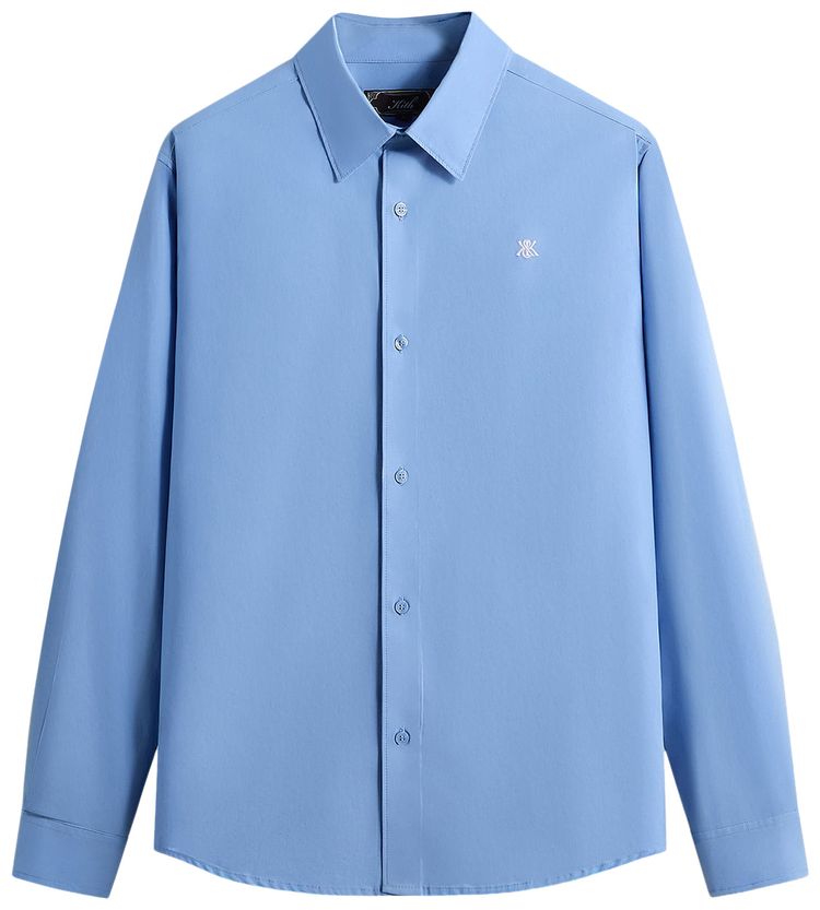 Kith Poplin Georgie Shirt Millstream