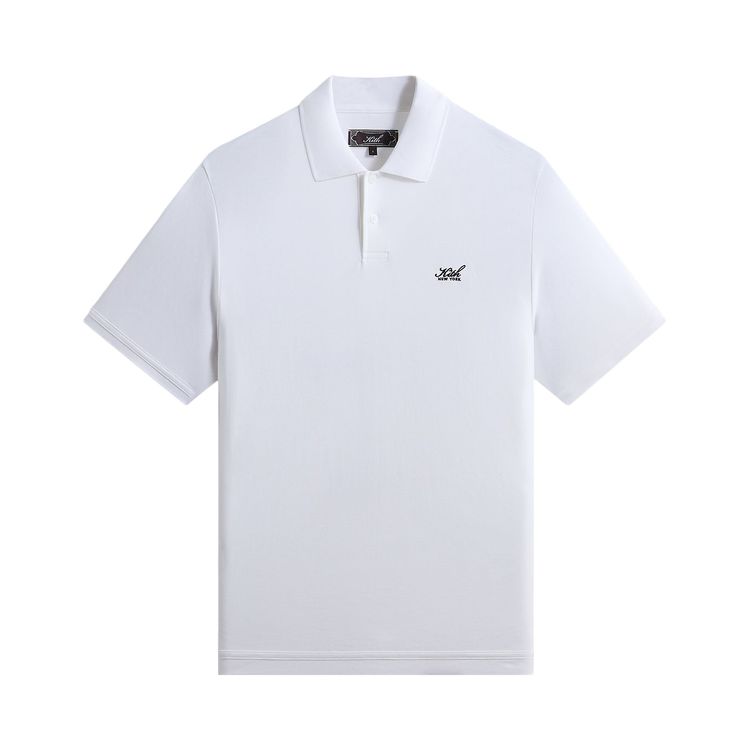Kith Pique Ainslie Polo White