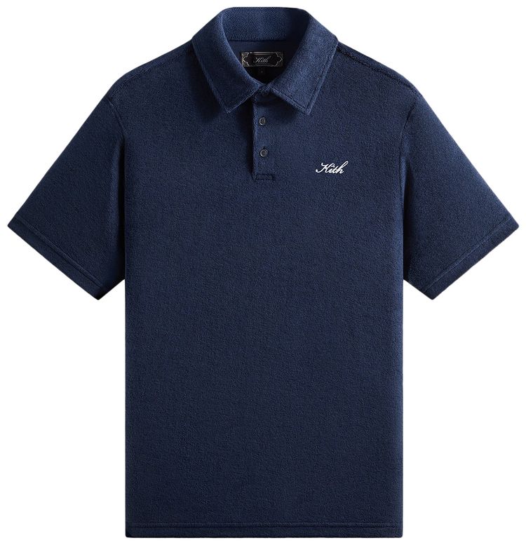 Kith Textured Towel Terry Heathrow Polo Nocturnal