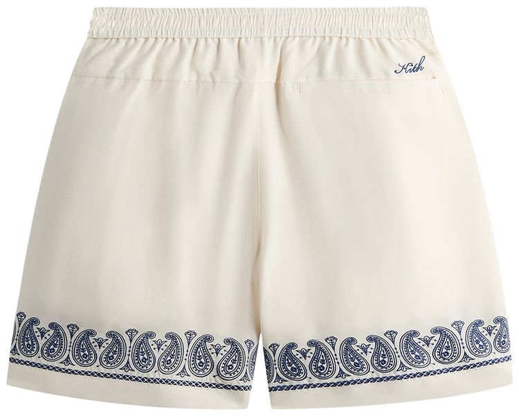 Kith Cupro Linen Cedar Short Silk