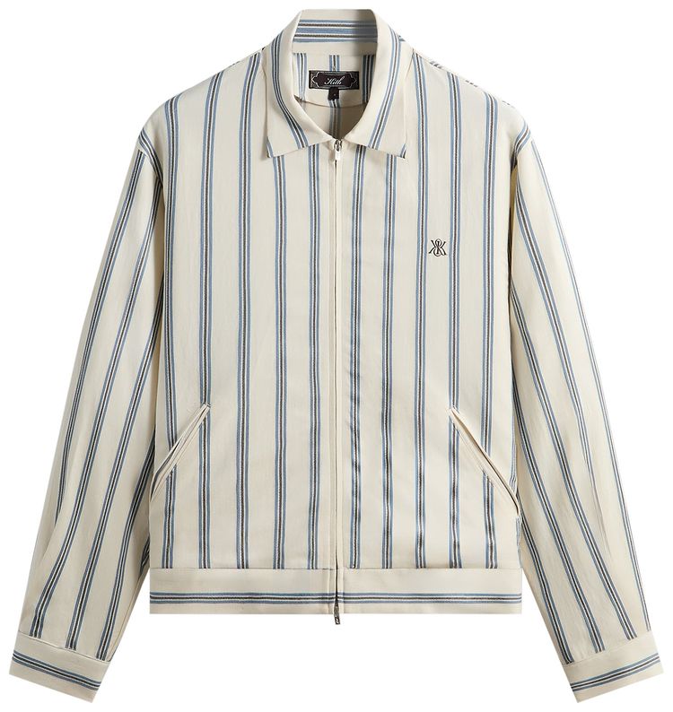 Kith Textured Stripe Connor Blouson Jacket Ovation