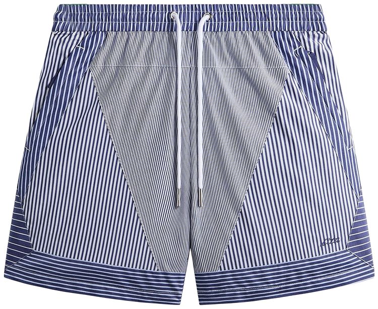 Kith Poplin Stripe Turbo Short Darkshore