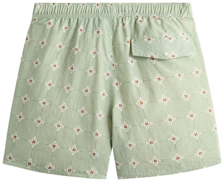 Kith Printed Collins Swim Short Stoneware