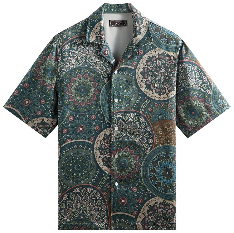 Kith Mosaic Mandala Thompson Camp Collar Shirt Stadium