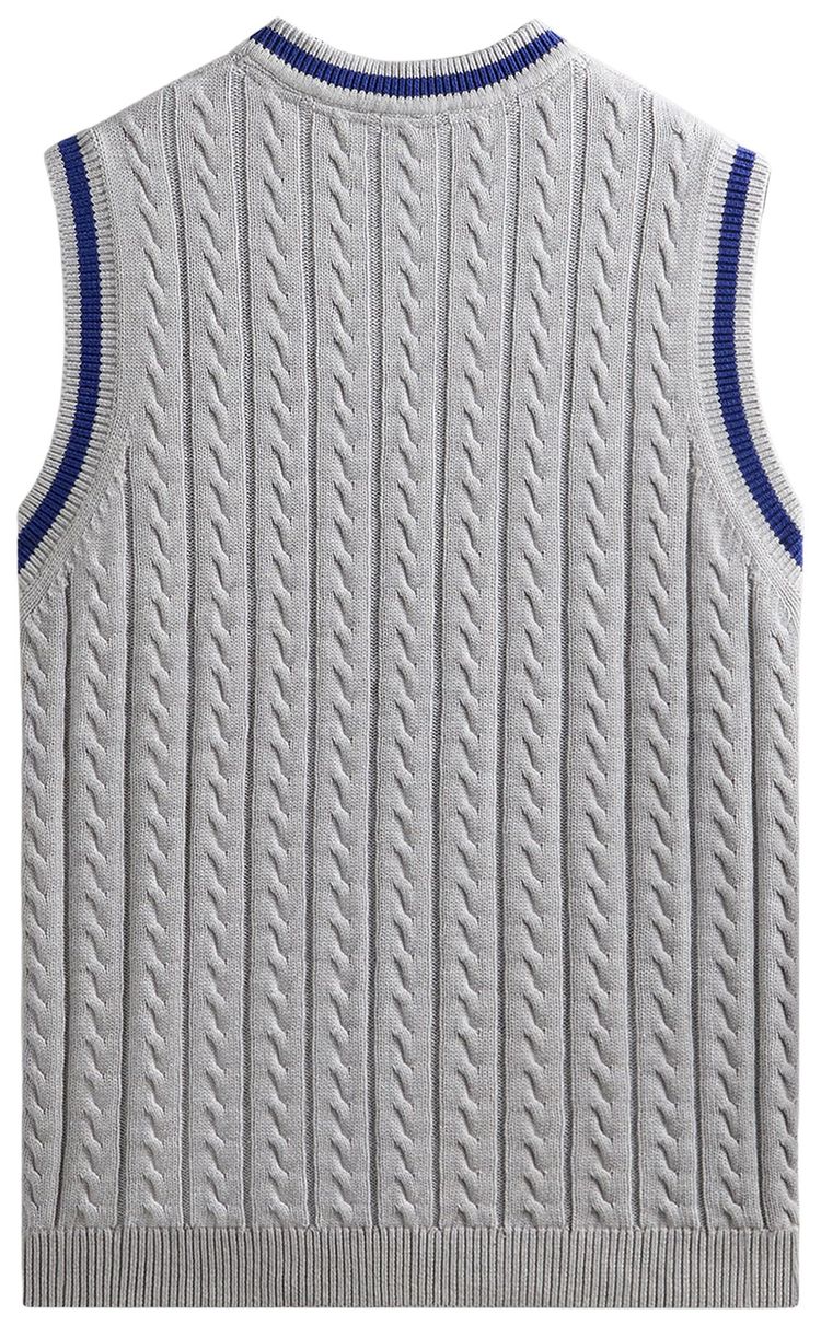Kith For The Los Angeles Dodgers Aiken Vest Light Heather Grey