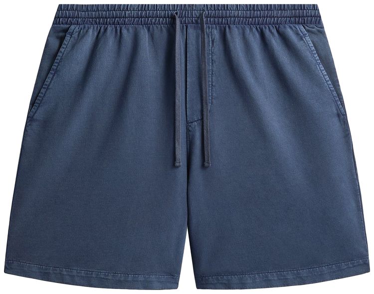 Kith Indigo Micro Fleece Curtis Short Dark Indigo
