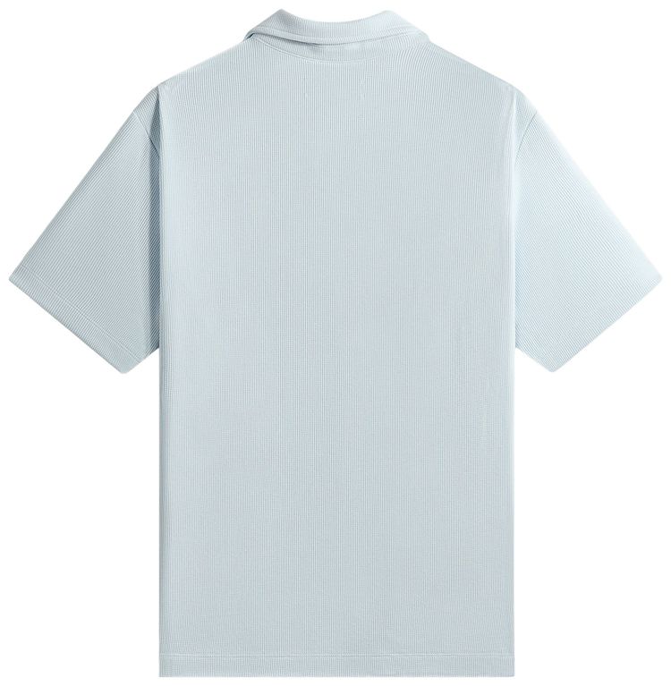Kith Micro Waffle Drew Polo Light Indigo