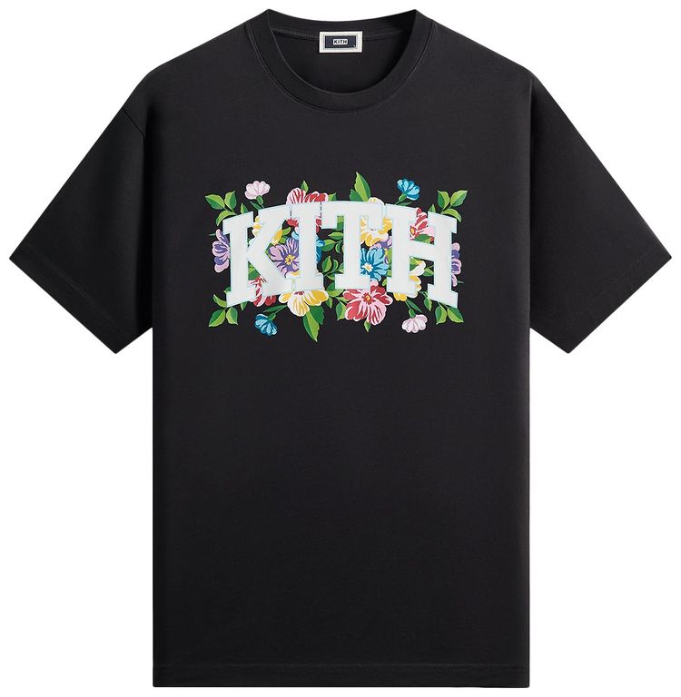 Kith Floral Arch Tee Black