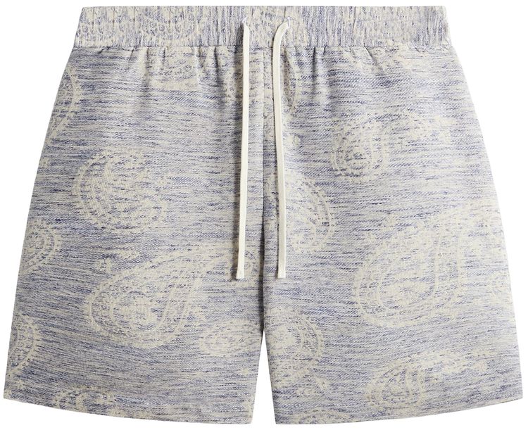 Kith Heathered Paisley Lewis Short Light Indigo