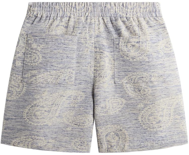 Kith Heathered Paisley Lewis Short Light Indigo