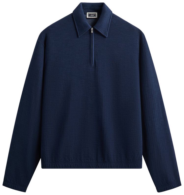 Kith Double Face Jersey Jace Polo Nocturnal