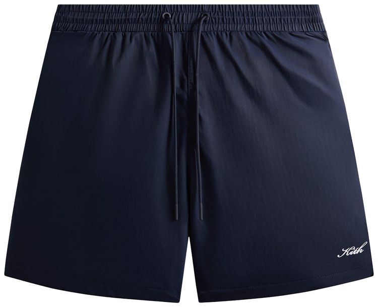 Kith Garment Washed Nylon Active Swim Short Nocturnal