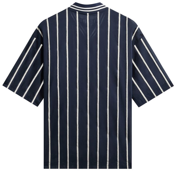 Kith Silk Linen Chenille Stripe Pacey Shirt Nocturnal
