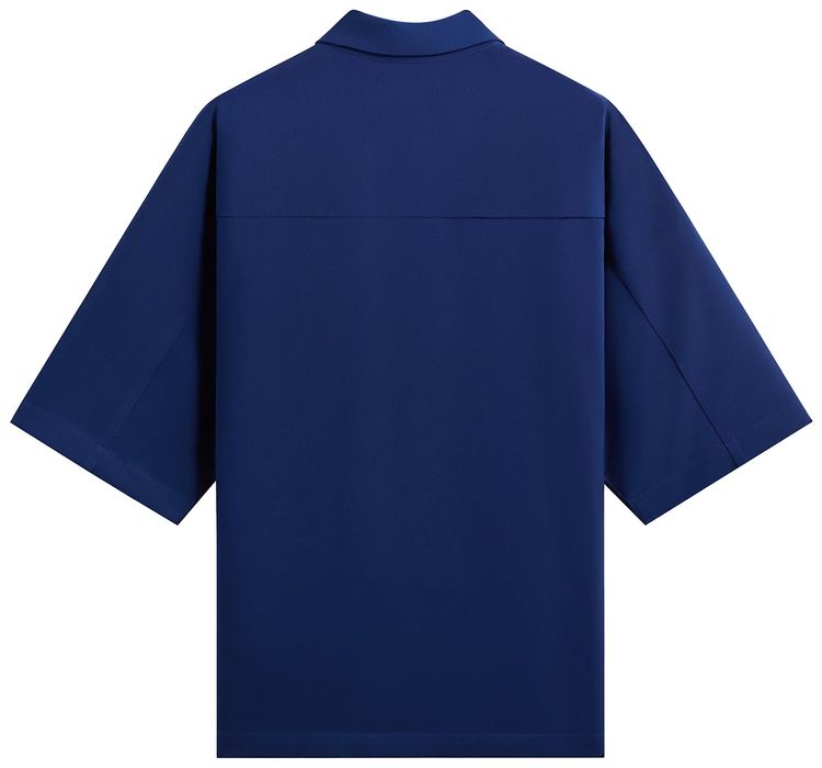 Kith Drape Twill Raf Shirt Deep Royal