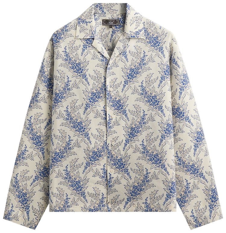 Kith Cupro Linen Long Sleeve Adonis Shirt Cyclone