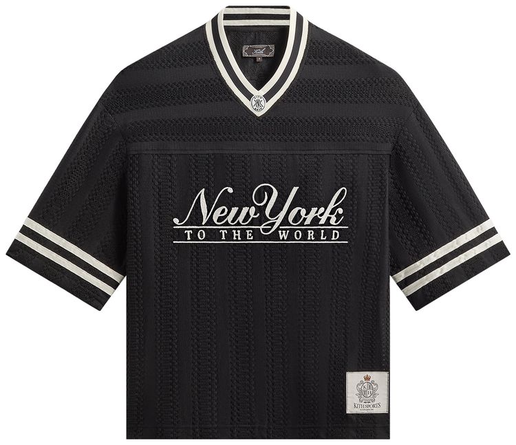 Kith Ladder Lace Julian Jersey Black